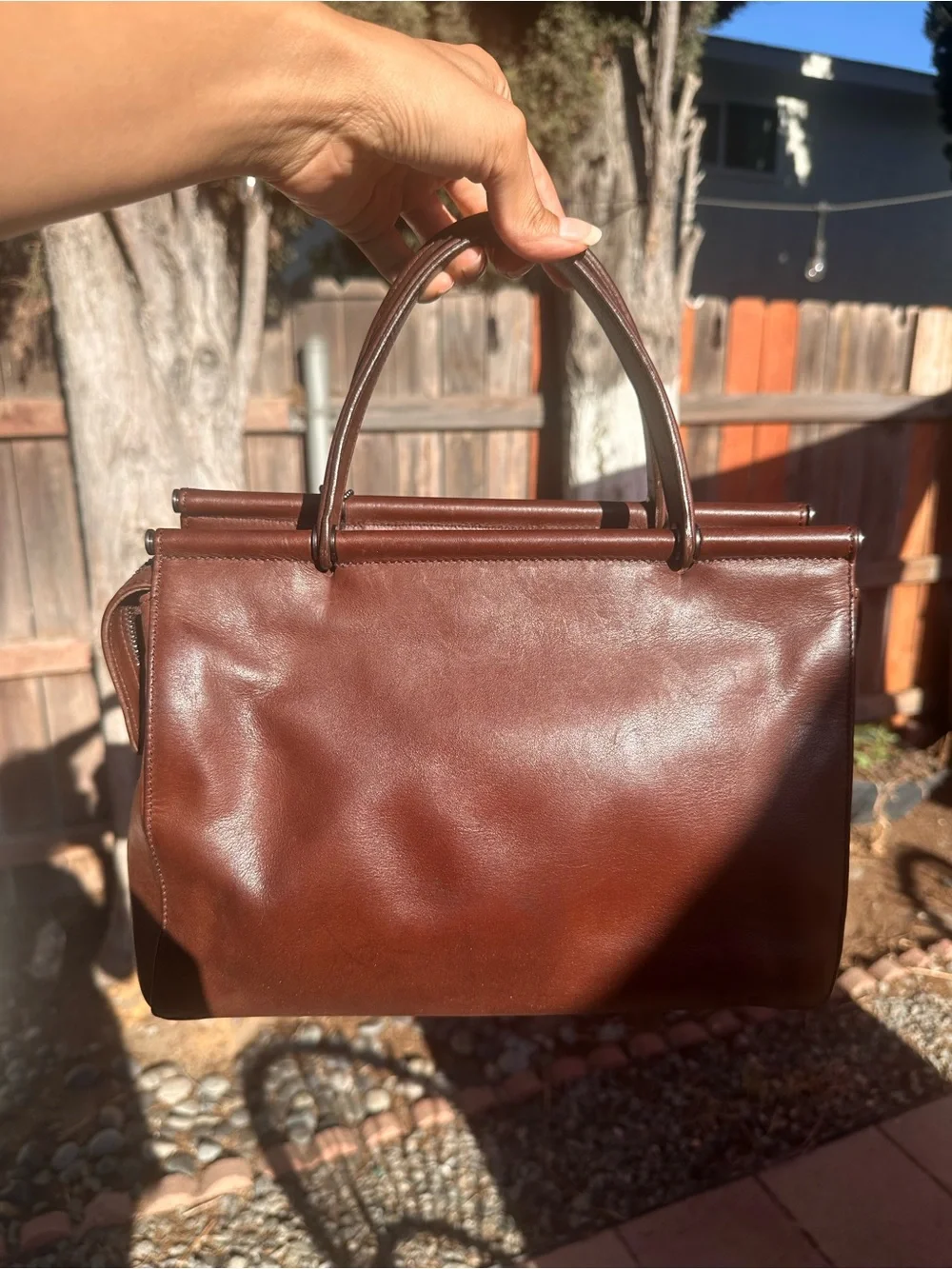 Vintage Coach Whitney Satchel